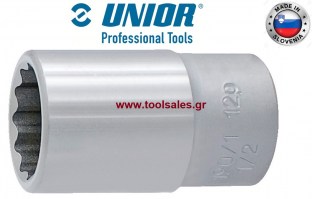 Καρυδάκι 1/2-20mm  πολύγωνο UNIOR  190 12P